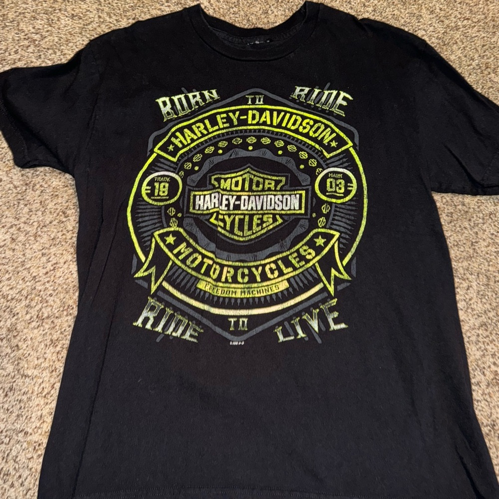 Harley-Davidson Black T-Shirt for Men